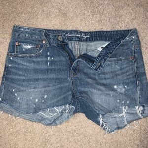American Eagle Light denim shorts barely worn!!!